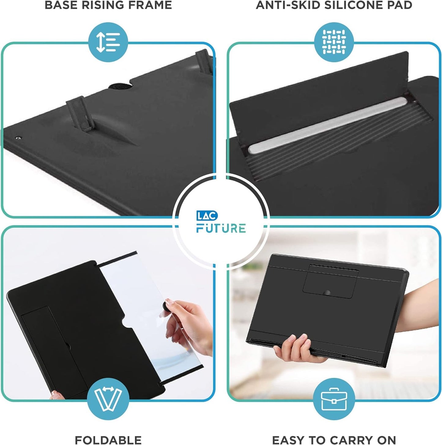 3D HD Screen Magnifier & Phone Holder – Screen Expander and Amplifier for All Smartphones with Eye Protection